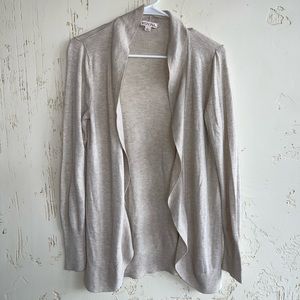 Like new! Merino Cream Cardigan. Size L.